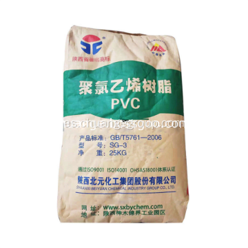 Beiyuan PVC SG3 Resina de cloruro de polivinilo K71